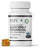 INLIFE Black Seed Oil (480 mg) & Oregano Oil (20 mg, 50:1) | Extra Virgin Cold-Pressed | Antioxidant, Immune & Wellness Support | 60 Liquid Filled Veg Capsules
