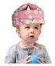 Ortis Adjustable Cushioned Baby Safety Helmet- Pink 