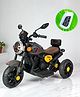 JN Creations 6V Battery Operated Ride On Yamaha RX-100 Bike for Kids with Foot Accelerator & Brake With Remote Control (GREY)