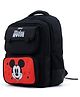 Novex Disney 22 L Backpack | Mickey Mouse School Bag for Kids | Durable, Lightweight & Spacious |  (Black, Red) - 15.5 Inch, 7 to 10 Years