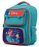 Novex Disney 22 L Backpack | Princess Mermaid School Bag for Kids | Durable, Lightweight & Spacious |  (Green, Red) - 15.5 Inch, 3 to 6 Years