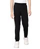 ALAN JONES Cotton Blend Knit Side Taped Pajama - Black