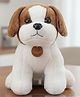 Tickles Puppy Dog Soft Stuffed Plush Animal Toy For Kids Boys & Girls Birthday Gift (Color: Brown; Size: 35 cm)
