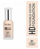 TEEN TEEN HD Invisible Cover Foundation Full Coverage, Oil-Free & Shine Control  with SPF 15 PA++ Ivory, 40ml