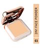 TEEN TEEN 2 In 1 Whitening & Brightening Compact Powder Shade 03, 20g