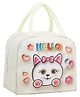 Butterthief 3D Cat Printed Insulated Leak Proof Lunch Box Bag for School Kids - Color May Vary