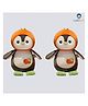 CuddleNest 25 cm Penguine with Cap (orange)