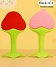Luvlittle Silicone BPA Free Natural Tree Shape Teether 100% Bpa Free Non Toxic - colour and design may vary (Pack of 2)