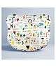Sleepsia Kids Baby Soft Neck Support Pillow for Head Shaping Shape Supporter Cat Face Pillow - Alphabet print