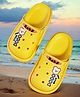 PASSION PETALS Baby Bear Applique Detailed Perforated Clogs - Yellow