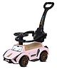 Playroots Lambo Plus Ride-on Car With Realistic Design, Lights, Music.- Pink