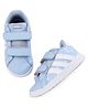 Adidas Kids FunKicks Sports Shoes with Velcro Closure With Tape Detailing - Light Blue