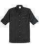 CAVIO Cotton Woven Full Sleeves Solid Shirt - Black