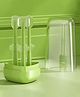 Joy Buzz Baby Toothbrush 3 in 1 Set Tongue Cleaner + U Shape Toothbrush + Toothbrush - Sea Green