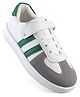 Pine Kids Sneakers Shoes With Velcro Closure - Green & White