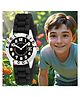 Kool kidz Colour Blocked Analogue Watch - Black