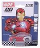 Marvel GO Pull-Back Iron Man Rapid Racer Wave 1& 2 Single Car - Red