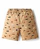 Noddy Aeroplanes Printed Shorts - Fawn