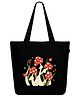 Ecoright Large Zipper Tote Bag -Shroom Bloom