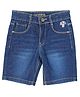 Under Fourteen Only Mild Washed Shorts - Navy Blue