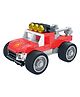 THINKER PLACE 8-in-2 Fire Vanguard Fire Off-Road Vehicle (100 Pieces) | Learn About Fire Fighters | Building Block Set for Kids Age 7+ | STEM Educational Toy | Build, Collect & Create Robot or Truck
