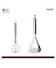 Sanjeev Kapoor Stainless Steel Kitchen Tool Set  2 Pcs (Masher + Spring Beater) | Ideal for Daily Cooking & Blending