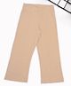 Pantaloons Junior Cotton Spandex Knit Solid Track Pant - Beige