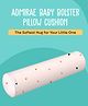 ADMIRAE Memory Foam premium Baby Bolster Pillow Cushion for Side Support, Neck Support with Removable & Washable Cover