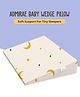 ADMIRAE Wedge Pillow for Baby and Toddler Crib & Mattress, Helps to Elevate Baby for Acid Reflux, Colic & Vomiting, Removable and Washable Cover, L 48 x B 35 x H 9 cm