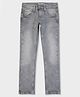 Pepe Jeans Cotton Woven Full Length Slim Fit Solid Jeans - Grey