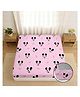 BhaiJi Bedsheets Water Proof Bedsheet For Double Bed Elastic Fitted Standard Queen Size Mattress Protector - Mickey Print