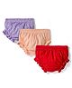 Kookie Kids Interlock Knit Bloomers with Polka Dots Print Pack of 3 - Multicolour