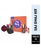 Blue Heaven Saj Dhaj India Kit Medium Pack Of 10 - 26.3 ml + 19 g