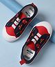 Kidsville Marvel Featuring Spiderman Designed Slip On Shoes - Navy Blue & Red
