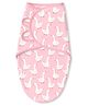 Tidy Sleep Baby Hug-Me U-Shape Wrapper for Newborns Pink Duck