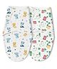 Tidy Sleep Baby Hug-Me U-Shape Wrapper for Newborns Mom&Me & White Wildcity pack -2