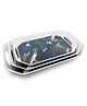 Superware Melamine Handy Tray Set - FRACTAL FERN (T1303) (Set Of 3)