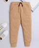 BABY NATION Knitted Knit Solid  Joggers - Tan