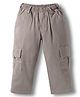 Rikidoos Solid Cargo Pants - Light Grey