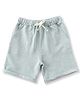 JusCubs Cotton Knit Solid Shorts - Blue