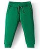 UCB Cotton Knit Full Length Solid Colour Lounge Pant - Green