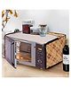 Dream care Microwave Oven Cover for IFB 17 Litre Solo 17PM MEC 1, Brown, CA02
