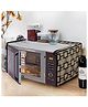 Dream care Beige Checkered Printed Microwave Oven Cover for Samsung 21 Litre Convection Microwave Oven CE73JD-B/XTL,