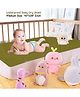 Dream Care Star Waterproof Reusable Extra Absorbant Crib Sheet for Your Toddler Bedding (Medium-70cm X 100cm Color-Golden Green)