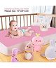 Dream Care Star Waterproof Reusable Breathable Urine Mat for Baby Bed (Medium-70cm X 100cm Color-Baby Pink)