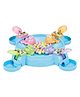 Magicwand Plastic Hungry Frog Beans Eating Game for 2-4 Players with Several Gaming Modes Multi-Colored]4 Player Game]