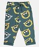 MINI KLUB Cotton Knit Animal Printed  Pant - Grey