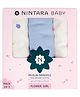 Nintara Baby Soft, Breathable, Lightweight, 100% Organic Cotton Extra-Large Swaddle Pack of 3 - Flower Girl