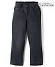 Pine Kids Full Length Solid Color Denim Jeans - Black