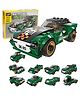 Elecart Racing Car Building Blocks Set | 195+ PCS STEM Construction Kit | 10 in 1 DIY Models | Educational Engineering Toy for Kids